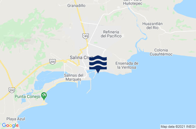 Boca De Santo Tomas, Mexico潮水