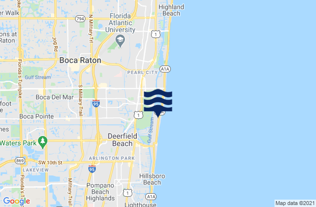 Boca Del Mar, United States潮水