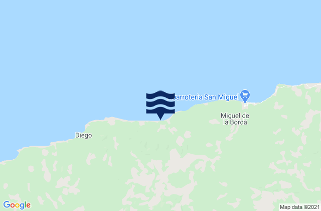 Boca del Guásimo, Panama潮水