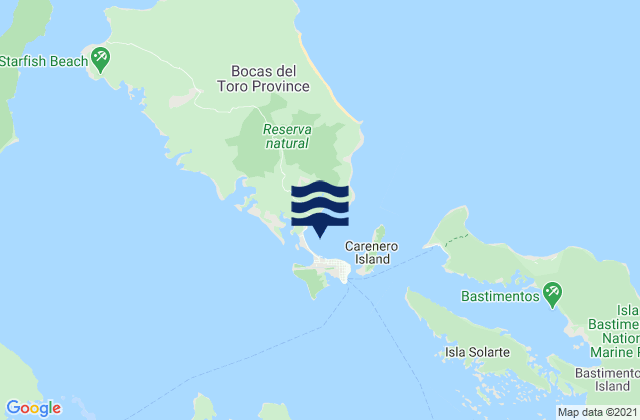 Bocas del Toro, Panama潮水