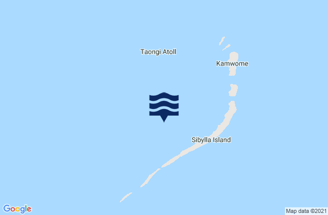 Bokak Atoll, Marshall Islands潮水
