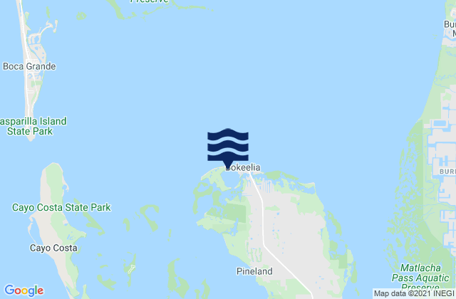 Bokeelia Island, United States潮水