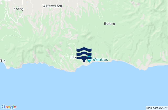 Bola, Indonesia潮水