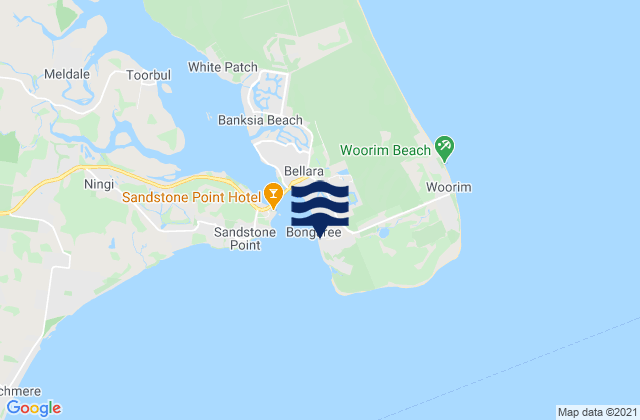 Bongaree, Australia潮水
