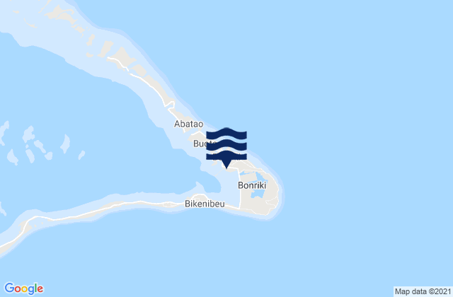 Bonriki Village, Kiribati潮水