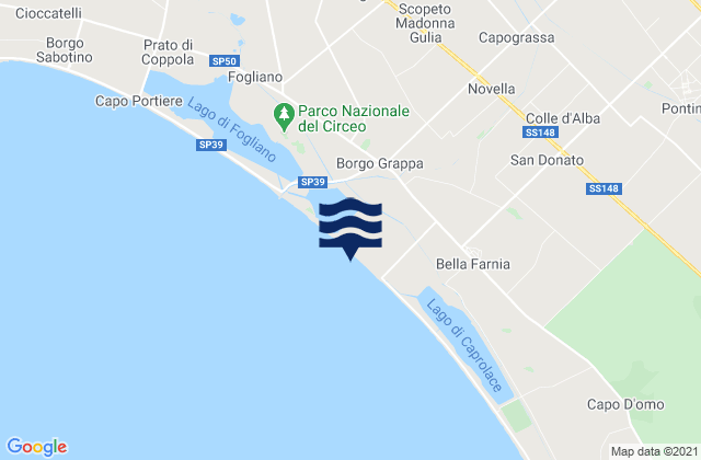 Borgo Grappa, Italy潮水