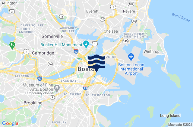 Boston, United States潮水