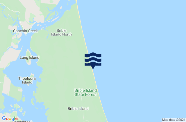 Bribie Island, Australia潮水