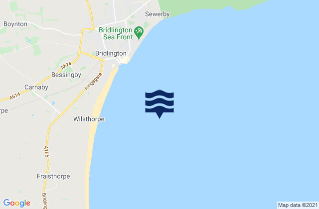 Bridlington Bay, United Kingdom潮水