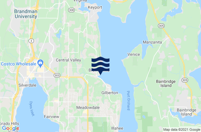 Brownsville Port Orchard, United States潮水