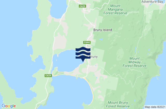 Bruny Island - Lagoons, Australia潮水