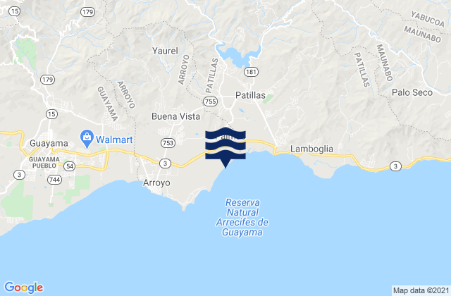Buena Vista, Puerto Rico潮水