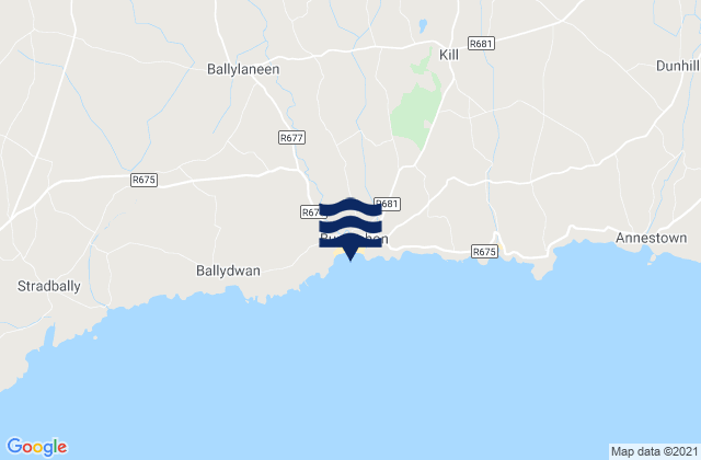 Bunmahon Bay, Ireland潮水