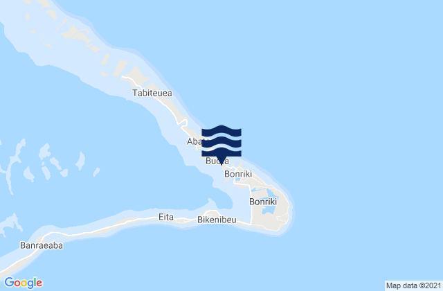 Buota Village, Kiribati潮水