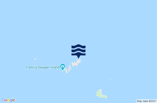 Burgess Island (Pokohinu), New Zealand潮水