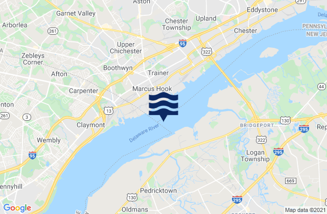 Burlington Delaware River, United States潮水
