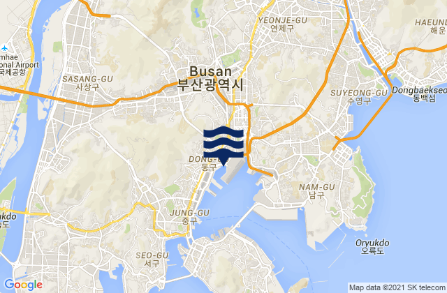 Busan, South Korea潮水
