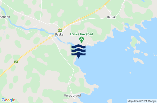 Byske, Sweden潮水