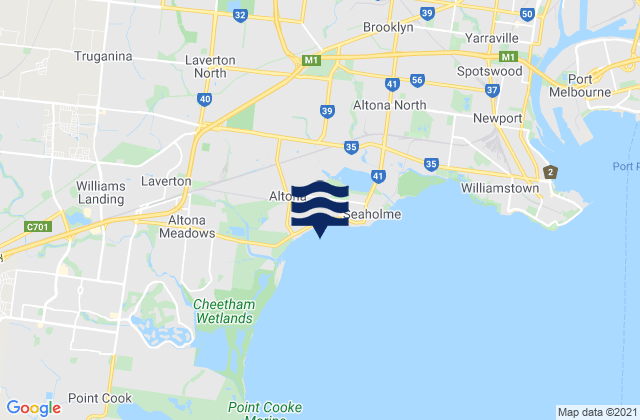 Cairnlea, Australia潮水
