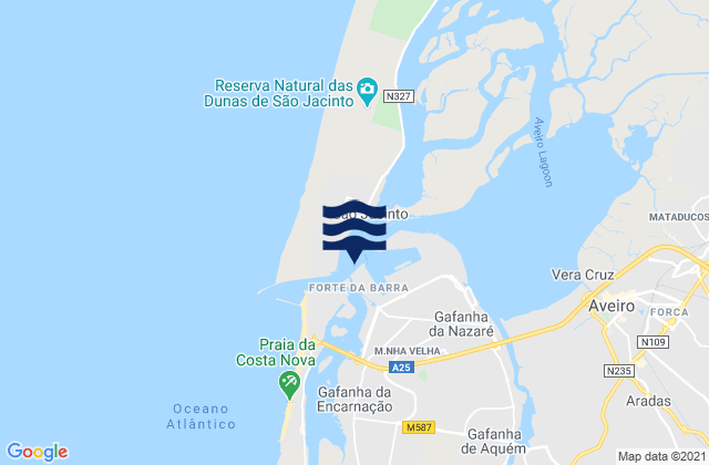 Cais Comercial, Portugal潮水