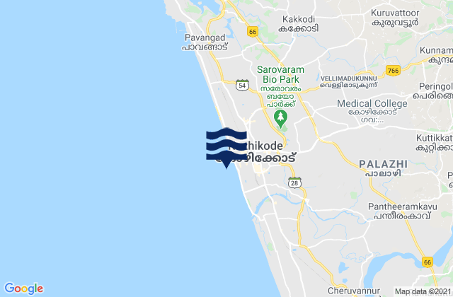 Calicut, India潮水