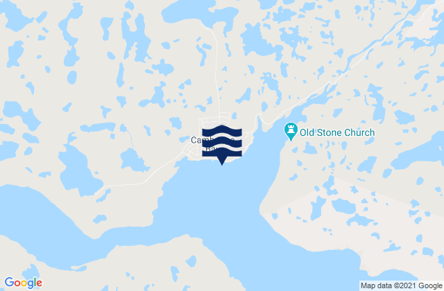 Cambridge Bay, Canada潮水