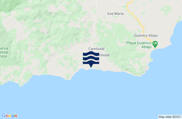 Cambutal, Panama潮水