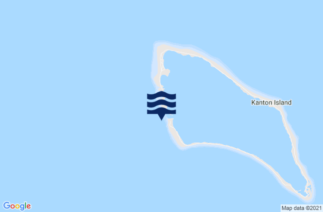 Canton Is. (Kanton Is.), Kiribati潮水