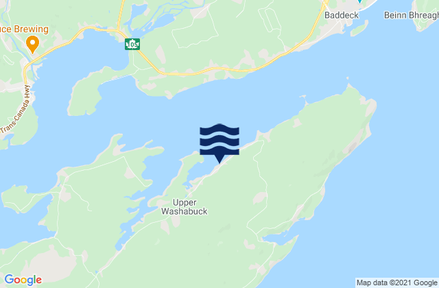 Cape Breton Island, Canada潮水