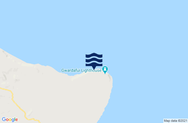 Cape Guardafui (Ras Asir), Somalia潮水