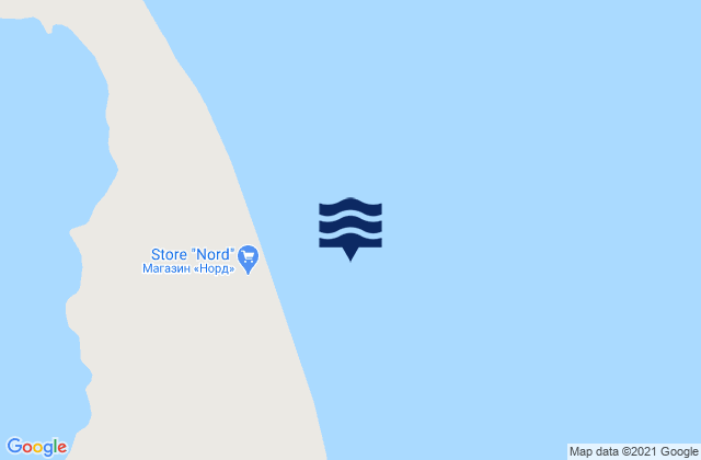 Cape Kamenni (Obskaya Gulf), Russia潮水