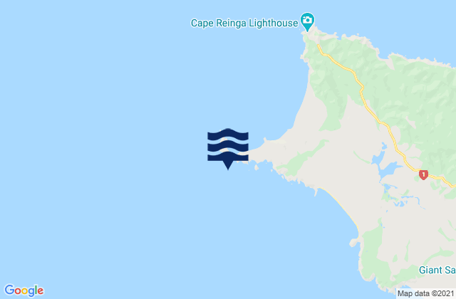 Cape Maria van Diemen, New Zealand潮水