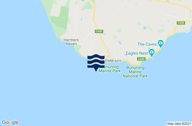 Cape Paterson, Australia潮水
