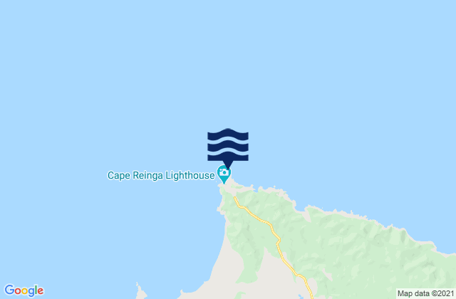 Cape Reinga, New Zealand潮水