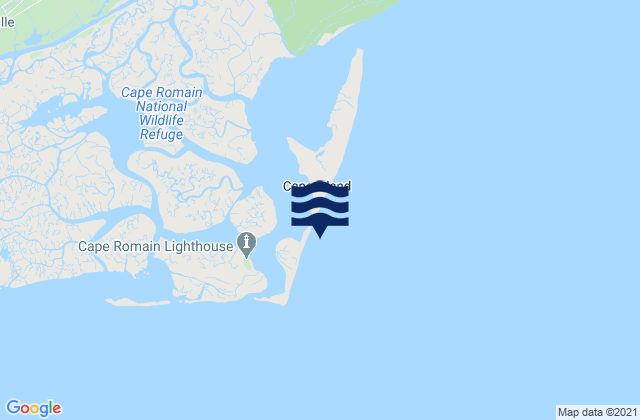 Cape Romain, United States潮水