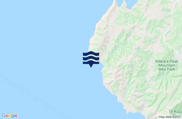 Cape Terawhiti - Oteranga Bay, New Zealand潮水