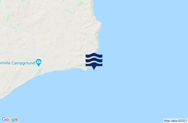 Cape Turnagain, New Zealand潮水