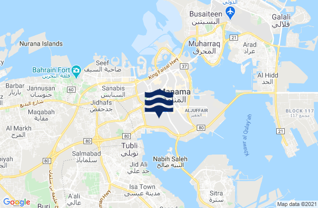 Capital Governorate, Bahrain潮水