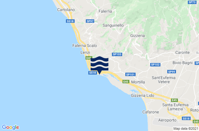Capo Suvero, Italy潮水