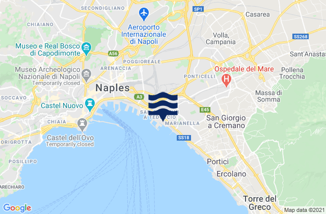 Casalnuovo di Napoli, Italy潮水