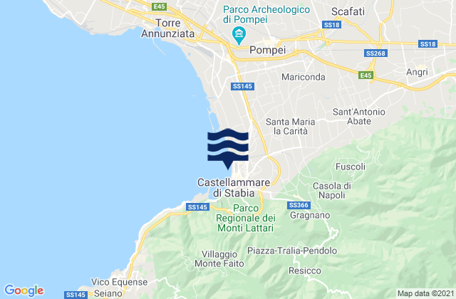 Casola di Napoli, Italy潮水