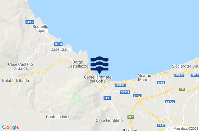 Castellammare del Golfo, Italy潮水