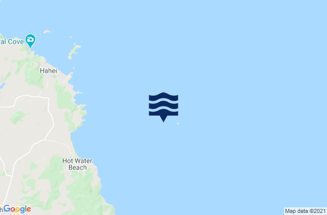 Castle Island, New Zealand潮水