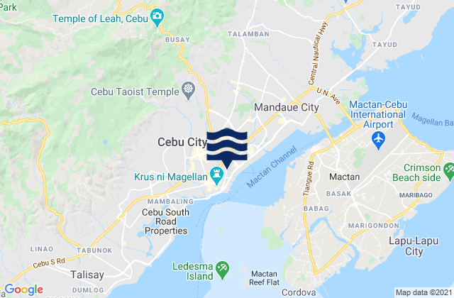Cebu, Philippines潮水