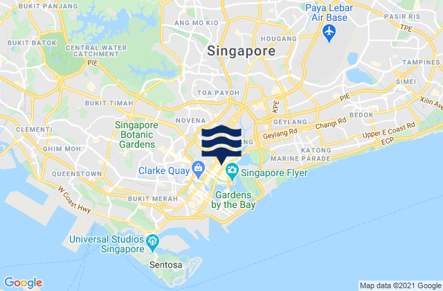 Central Singapore Community Development Council, Singapore潮水