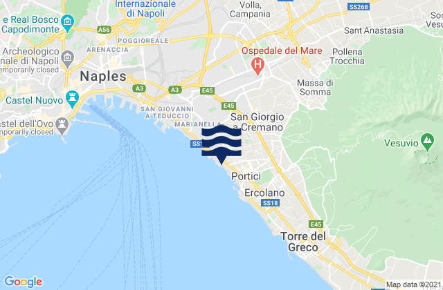 Cercola, Italy潮水