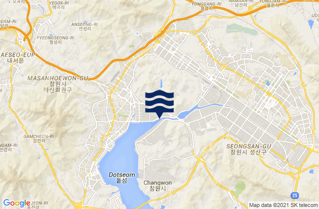 Changwon-si, South Korea潮水