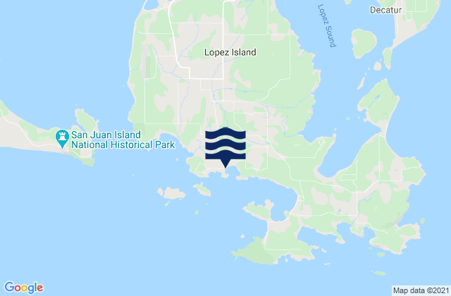 Charles Island, United States潮水