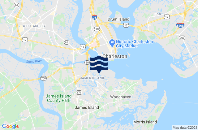 Charleston County, United States潮水