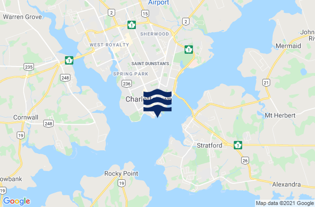 Charlottetown, Canada潮水